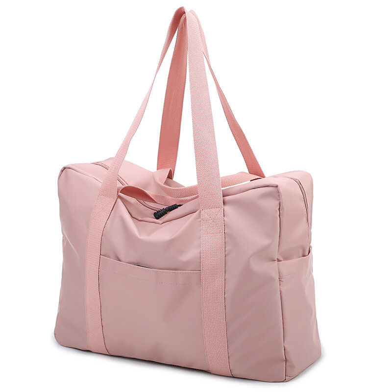 防水オックスフォード旅行バッグ女性の荷物ダッフルバッグカジュアル旅行バッグ大容量ハンドバッグ週末バッグの女性のショルダーバッグBag48
