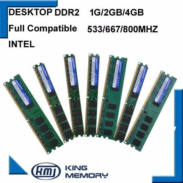 KEMBONA-chips originales para ordenador de escritorio, DDR2, 1GB / 2GB/4GB, 800MHz / 667MHz/533MHz, DDR, 2 DIMM-240-Pins, memoria Ram
