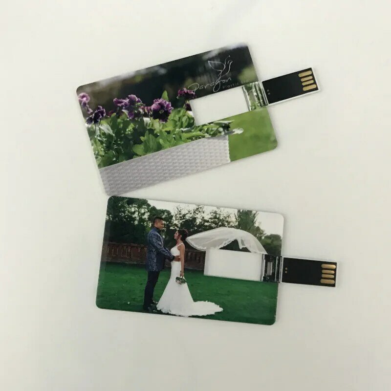 Neue Kunststoff Kreditkarte/Karte Custom Logo Design Usb-Stick Stick 4GB 8GB 16GB 32GB (10 stücke kann print logo)