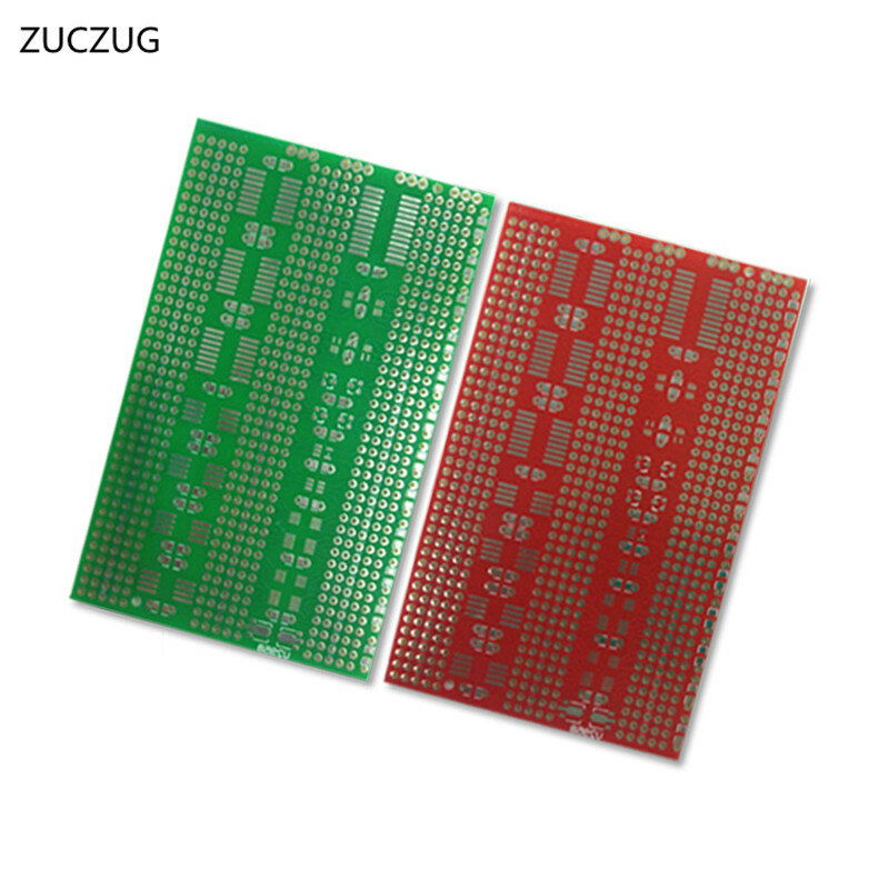 ZUCZUG 2 pçs/lote 7x11 centímetros platine pcb Placa de Circuito Protótipo Universal DIP SMD SOT acessórios Do Jogo