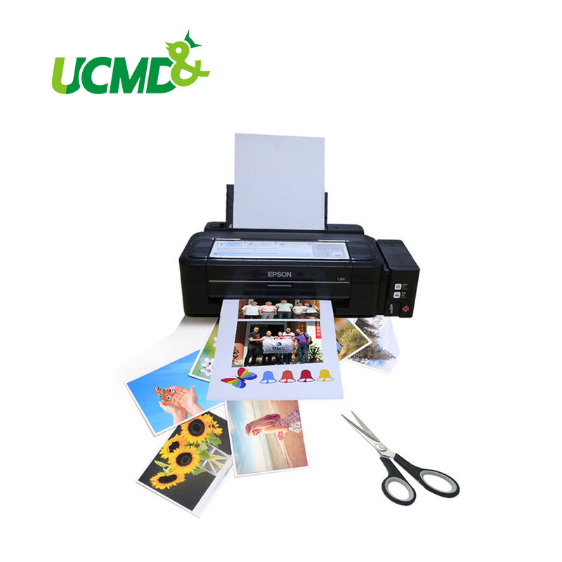 Papel fotográfico magnético para impresiones digitales, paquete de 5 unidades de hoja en blanco para impresión fotográfica digital con reverso de imán, tamaño A4 (210X297 mm)