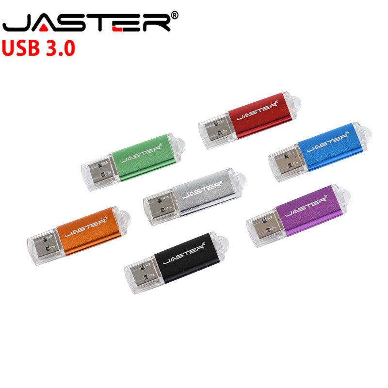 JASTER – clé USB 3.0 en métal, 4 go à 64 go, 100% capacité réelle, lecteur Flash pour PC, livraison gratuite