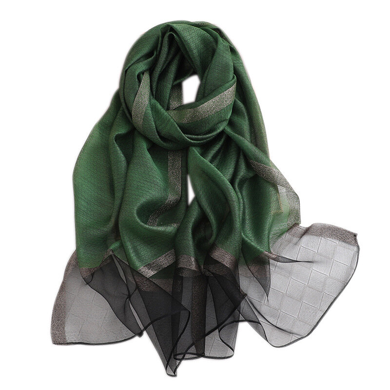 Heißer 2022 Luxus Marke Neue frauen Schal Mode Dame Solide Silk Schals Print Tücher und Wraps Pashmina Foulard Bandana hijab