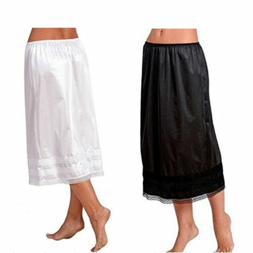 Jupe longue en dentelle pour femmes, Vintage, extensible, taille haute, solide, plissée, grande taille, été, vente en gros