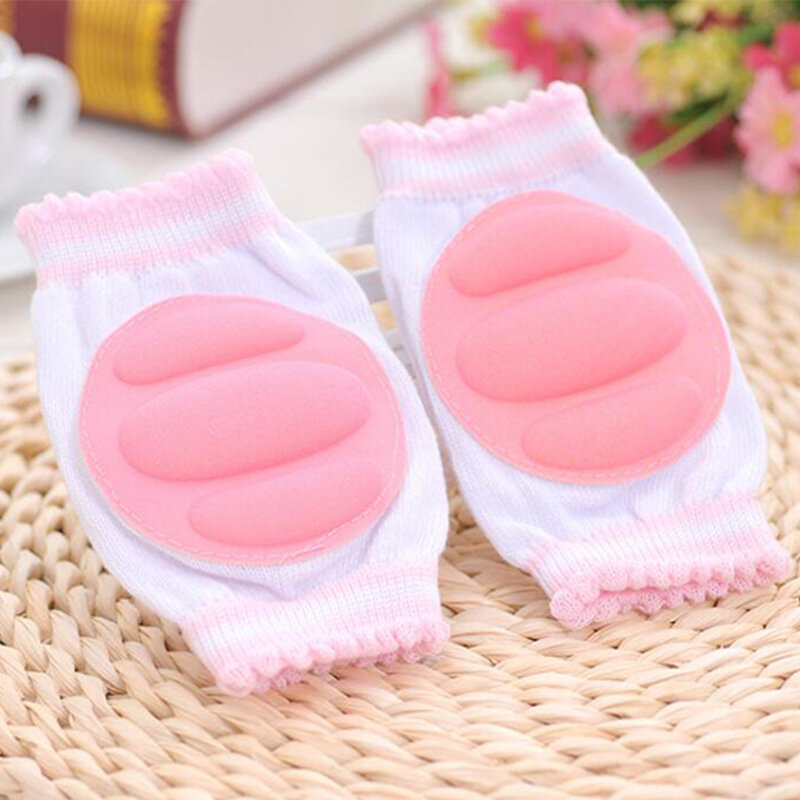1 Pair Baby Knee Pads Protector Kids Children Safety Crawling Elbow Cushion Infants Knee Pads Protector Leg Warmers Baby