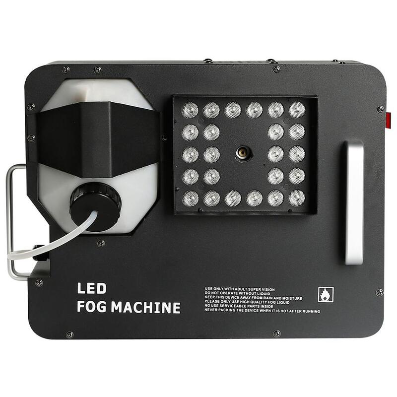 Up spray 1500 W RGB in1 3 24 LED DMX Iluminação de Palco Máquina de Fumaça Fog W/Remote