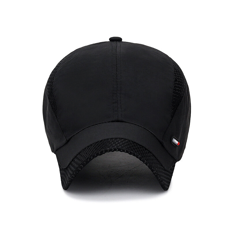 2020 Summer New Mens Outdoor Sport Sunscreen Baseball Hat Running Visor Cap Breathable Quick Dry Mesh Caps Gorras Chapeu
