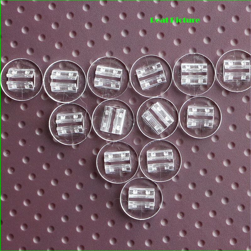 25 peças suporte de cartões de jogo de tabuleiro de plástico, adereços fixos transparentes exclusivos para cartões de papel de 2mm