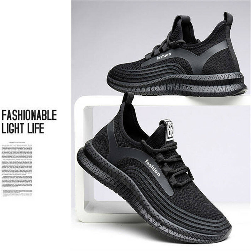 2019 spring and autumn new men's shoes hot sale fashion casual breathable mesh