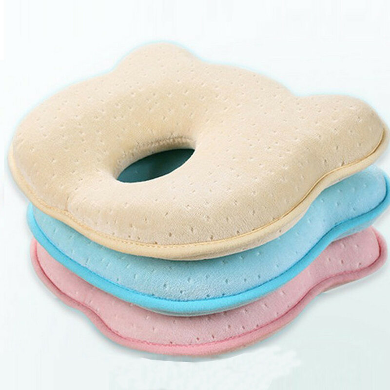 Hot Infantil Newborn Baby Pillow Baby Room Soft Infant Baby Pillow Prevent Flat Head Memory Foam Cushion Sleeping Support