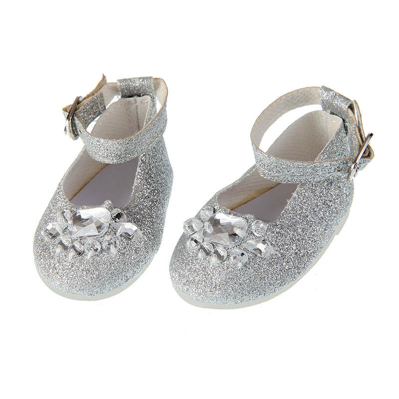 DollTalk 2019 nouvelle arrivée chaussures de poupée en cristal chaussures pour 18 pouces BJD jouet Mini poupée chaussures pour Sharon poupée bottes accessoires de poupée