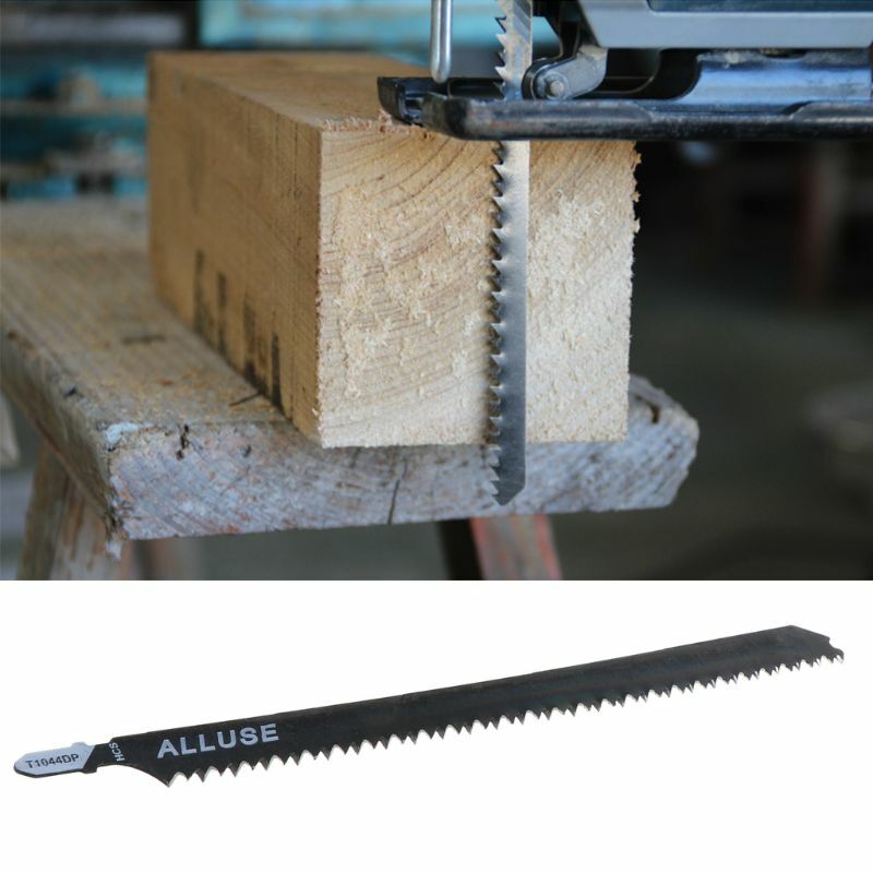 Hoja de sierra recíproca HCS extralarga para madera, corte rápido para carpintería, seguridad para el hogar, bricolaje