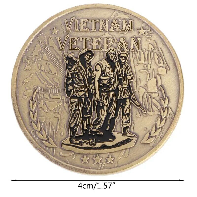 Ветеран войны Вьетнама, памятная монета, художественные подарки для коллекции, сувениры