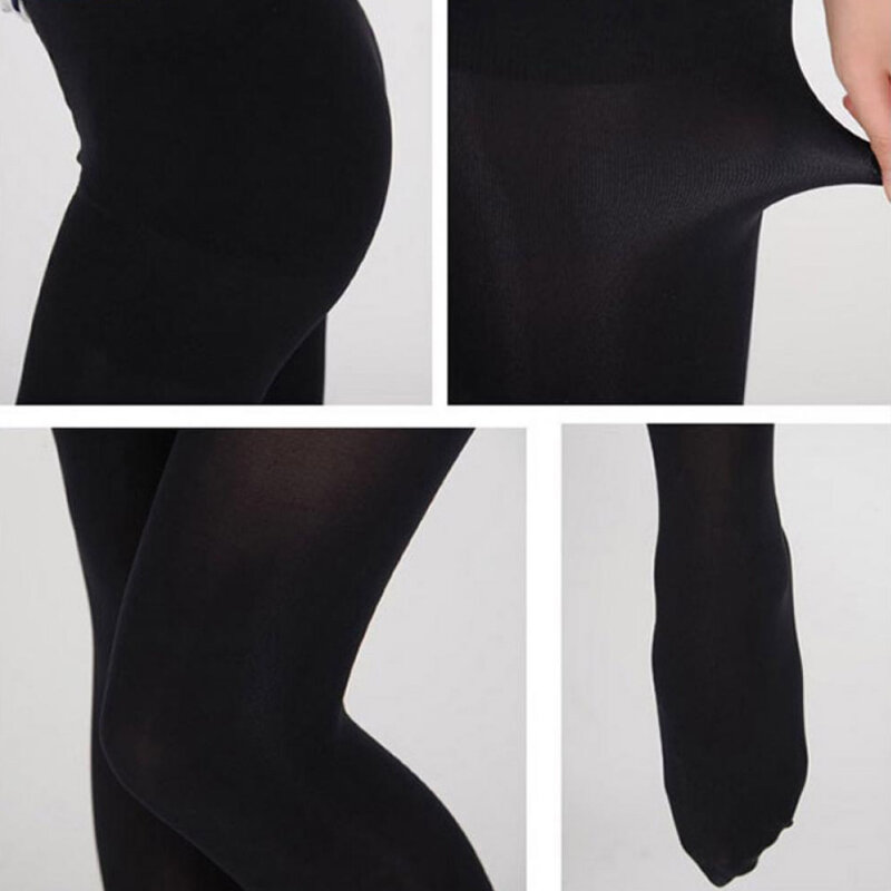Moda 120d grossas meias femininas anti-gancho fio de alta qualidade feminino veludo quente cor sólida meias de meia-calça