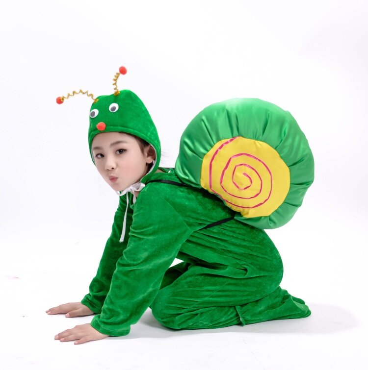 Детский костюм в виде улитки на день рождения