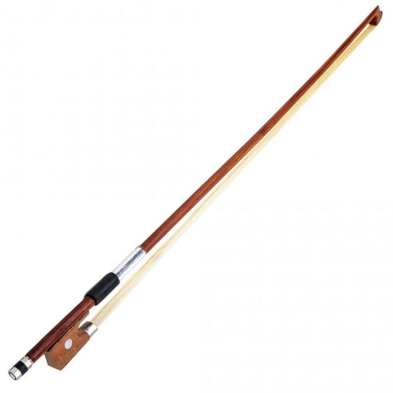 4/4 High Quality Professional Violin Bow Horsehair Wood Stick Plastic Handle Fiddle Bow  Adjust Tightness Violin Accessories