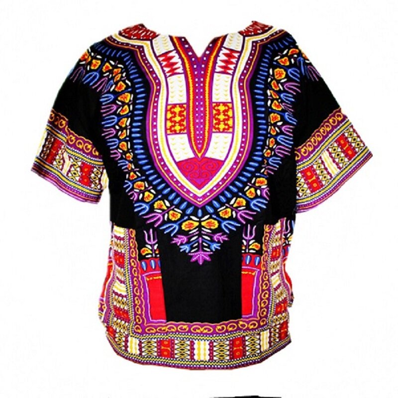 Dashiki nuovo abbigliamento africano stampa tradizionale top Fashion Design africano Bazin Riche abiti Dashiki T-shirt per uomo donna