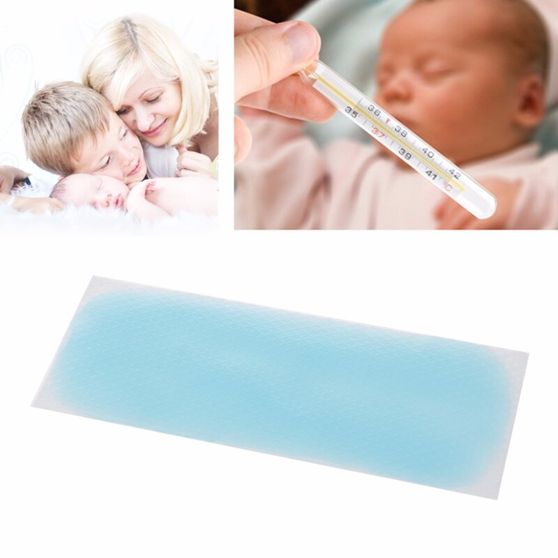 5Pc Baby Kids Medische Grade Hydrogel Koorts Verminderen Pijnbestrijding Koeling Patch Baby Warmte Koeling Lakens