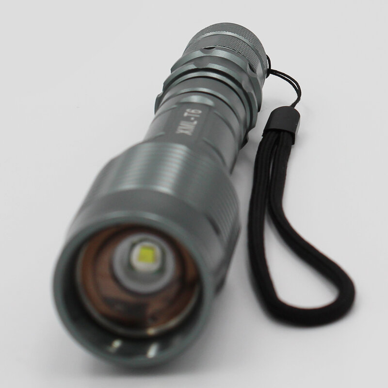 Profissional luz 1200lm XML-T6 led lanterna 5 modos zoomable lanterna tocha iluminação para acampamento ao ar livre