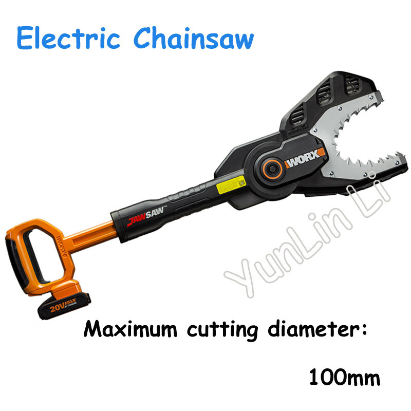 20V Lithium Battery Electric Chainsaw Family Leisure Garden Electric Saw Portable Chainsaw Wood Cutting Tools