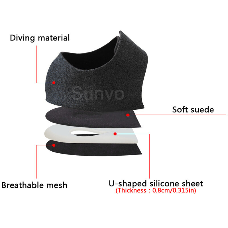 Almohadillas de Gel de silicona para el talón, almohadillas de zapatos con absorción de impacto para fascitis Plantar, espolones hidratantes, insertos protectores para el cuidado de los pies