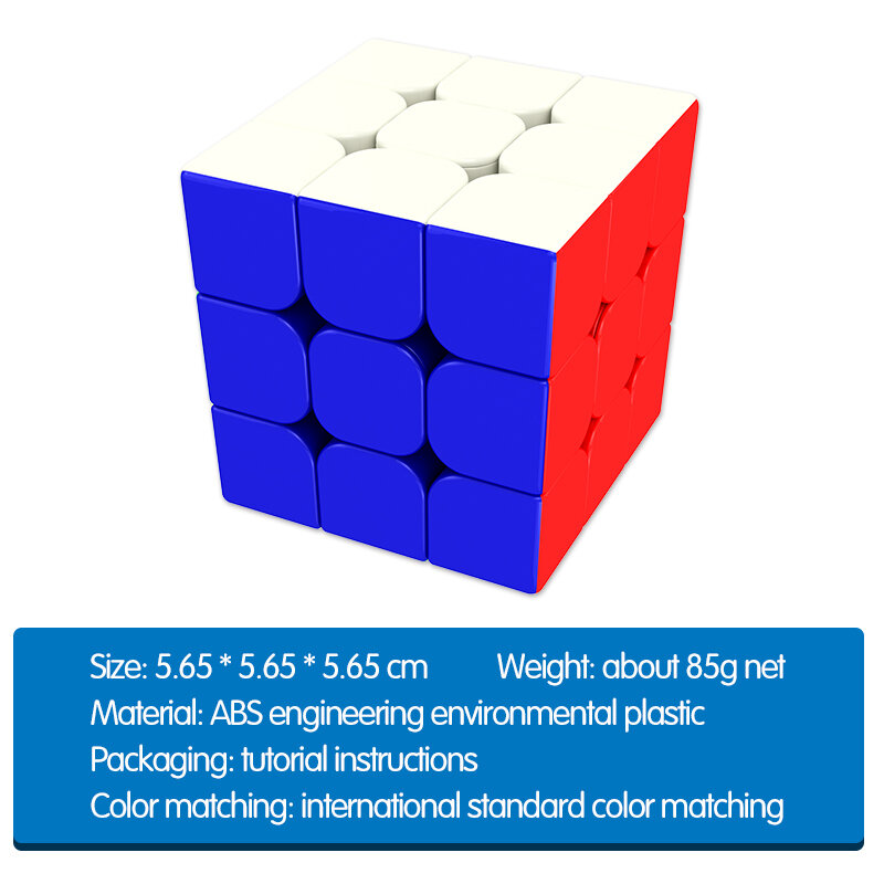 Novo cubo 3x3x3 cubo mágico cubos de velocidade profissional 3x3 quebra-cabeças 3 por 3 speedcube brinquedos para crianças