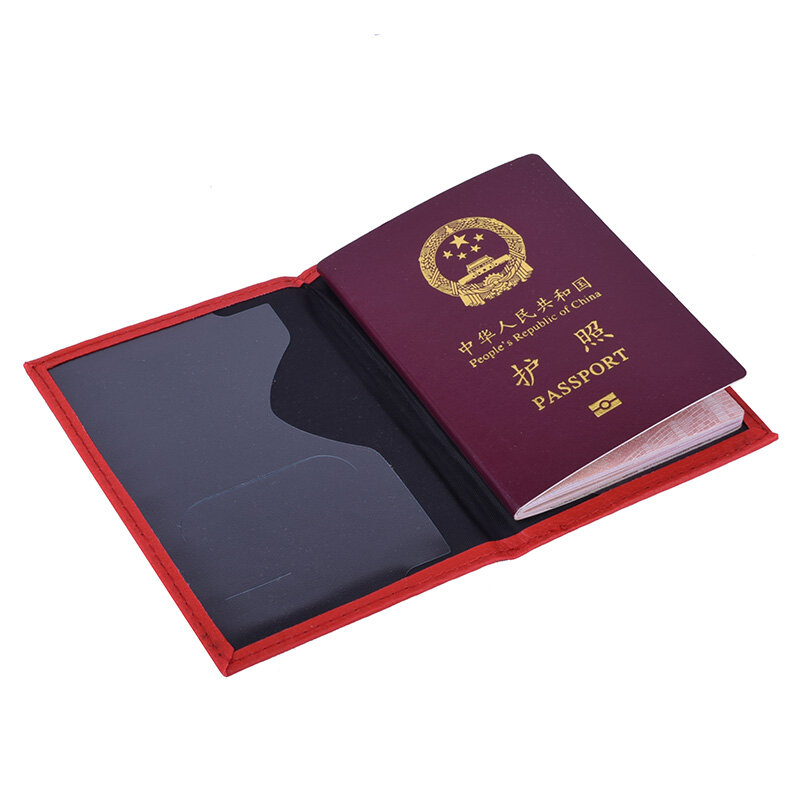 Belgium Passport Cover Women Men Vintage Business Multi-Function ID Bank Card Wallet Case Travel Accessories
