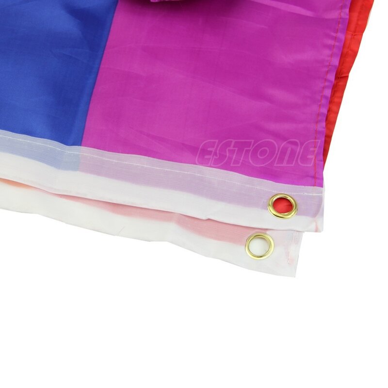 Heißer Verkauf Regenbogen Flagge 3x5 FT 90x150cm Polyester Lesben Homosexuell Pride LGBT Für Dekoration- s127