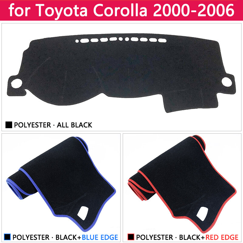สำหรับ Toyota Corolla E120 E130 2000 2001 2002 2003 2004 2005 2006 2007 Anti-SLIP MAT Dashboard Cape pad Sunshade อุปกรณ์เสริม