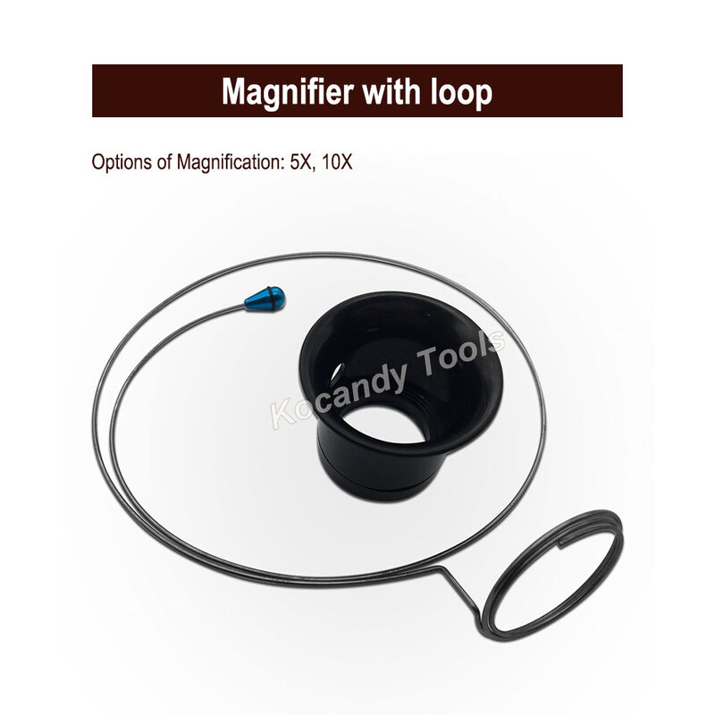 Head Band Eye Magnifier Лупа Лупы для ювелиров Цепные часы Часовщики как инструменты для ремонта