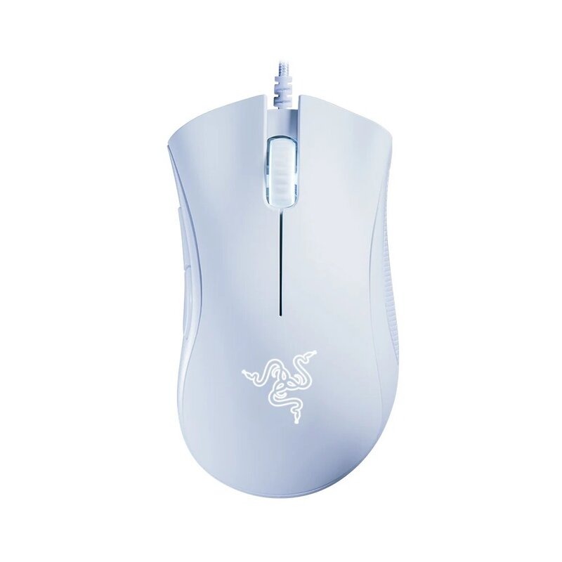 Mouse da gioco cablato essenziale Razer DeathAdder 6400DPI Mouse ergonomico Razer con sensore ottico di livello professionale per Computer portatile