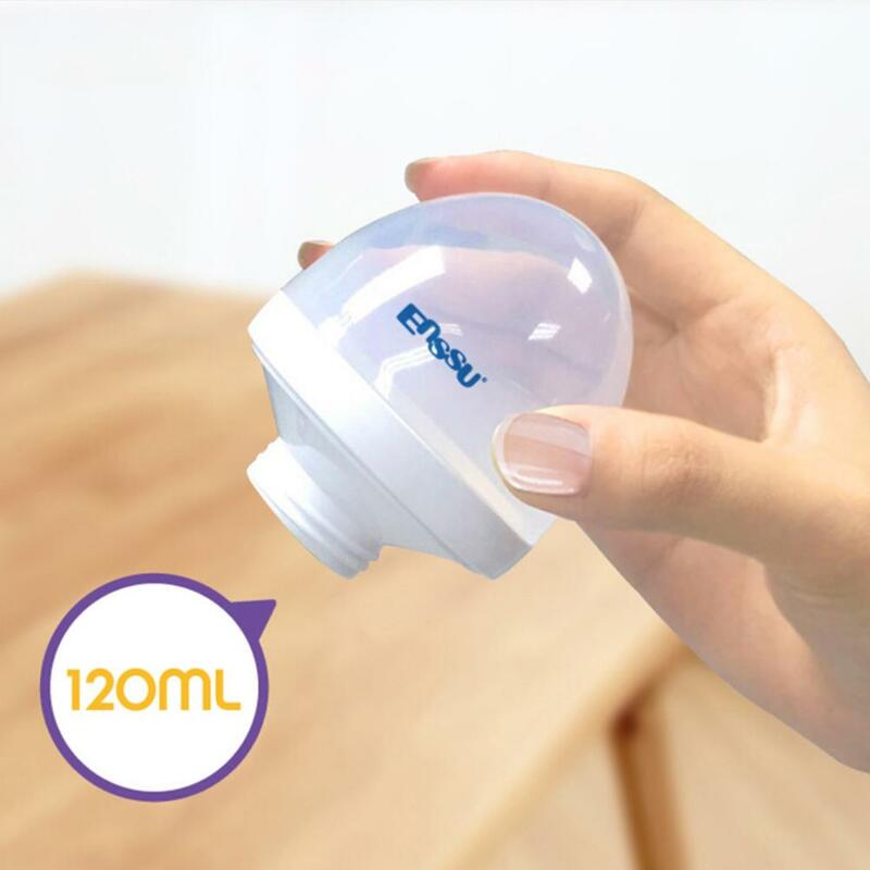 Enssu 1PC 아기 우유 분말 디스펜서 유아 먹이 음식 컨테이너 여행 휴대용 저장 상자 휴대용 아기 음식 우유 전원 상자
