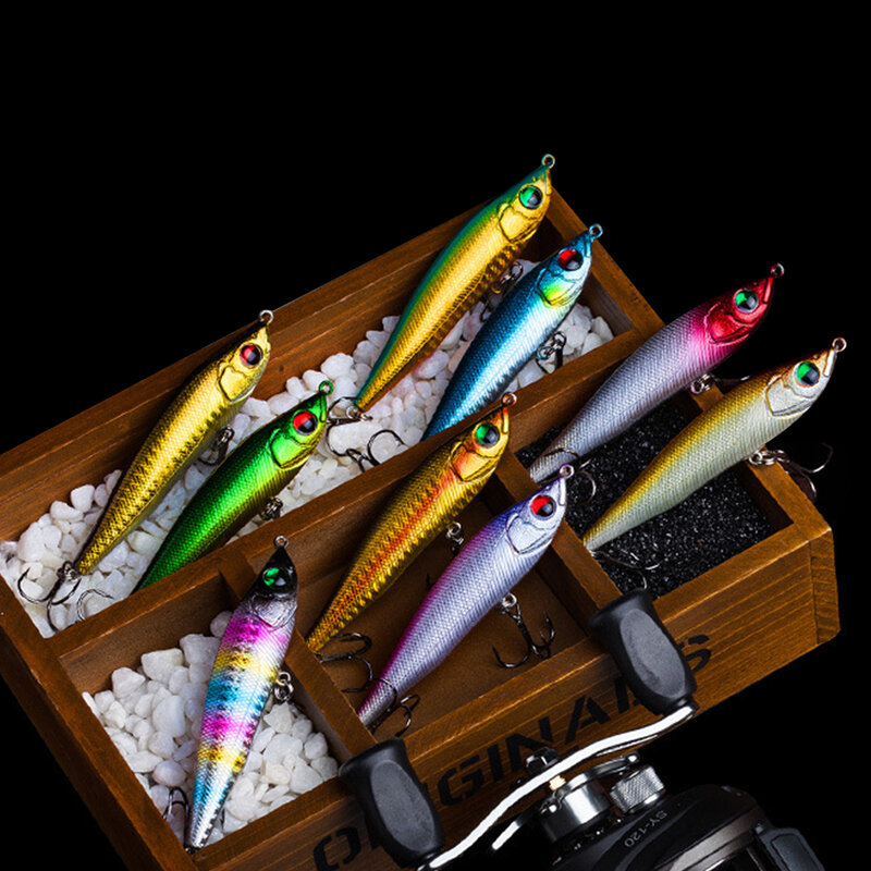 Woblery wędkarskie przynęta wędkarska ołówek 6.5/8/9.5 cm 8/15/20g wszystkie towary do przynęty na ryby sztuczne przynęty podajnik Luminous Fishing