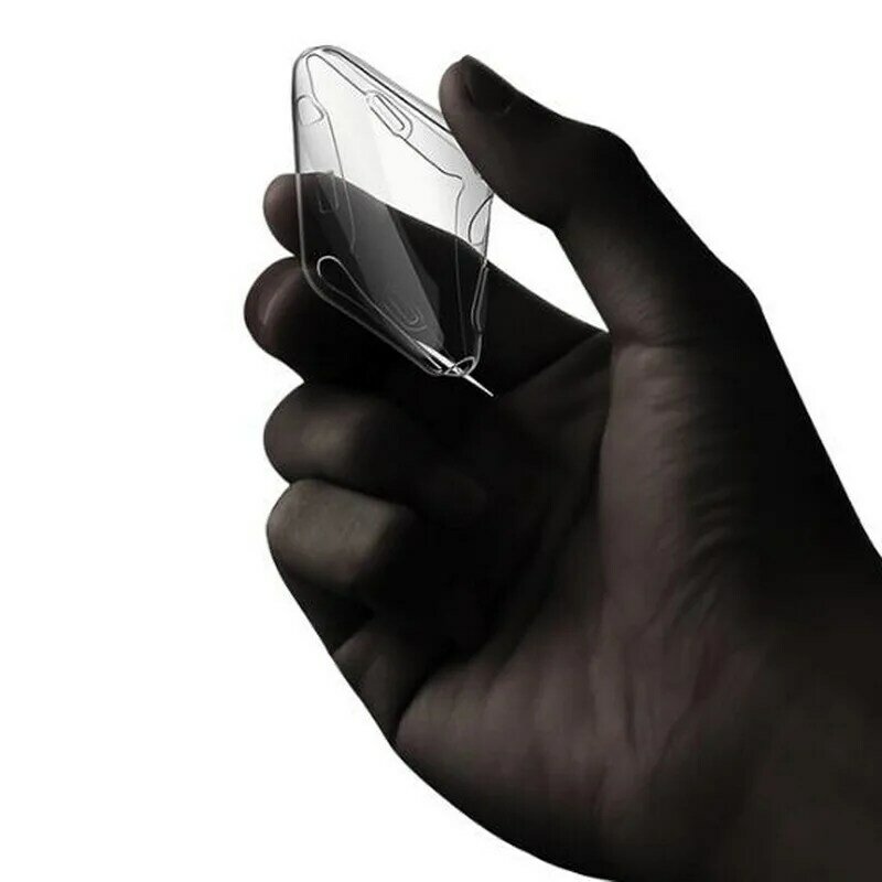 TPU Orologio molle Della Copertura di Caso Per Apple iWatch serie 4 generazione 40 millimetri 44 millimetri Ultra Sottile Protezione Del Silicone caso Trasparente