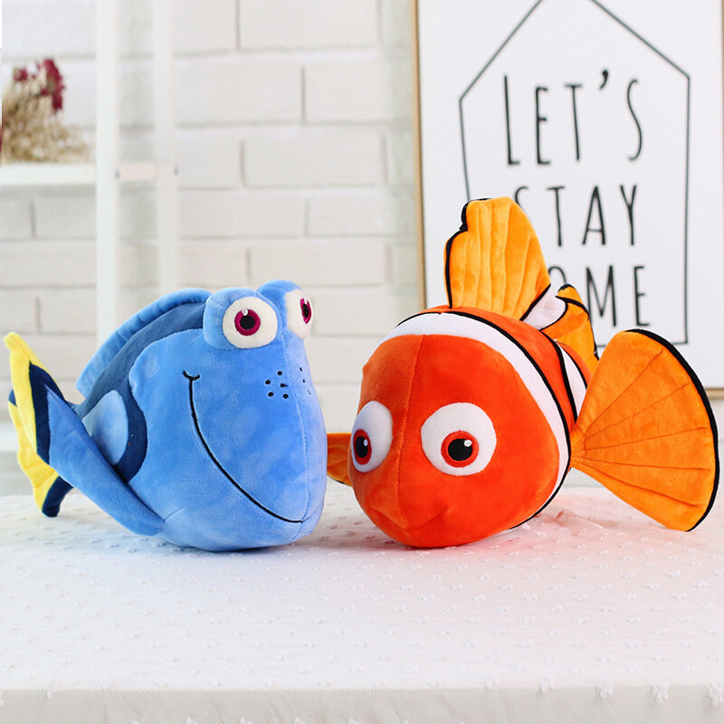 23-70cm Anime ryby PP bawełna wypchane pluszowe zabawki wypchane zwierzę Dory Movie śliczne Clown ryby miękkie lalki dla dzieci piękny prezent na boże narodzenie