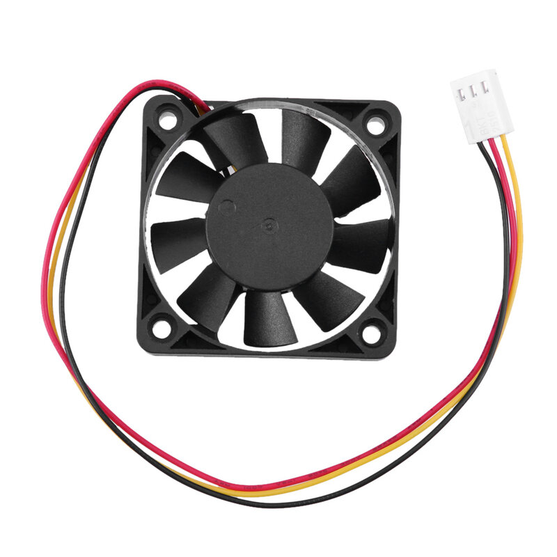 1/2/5PCS 12V 3 Pin CPU 5cm Cooling Cooler Fan Heatsinks Radiator 50 x 50 x 10mm cooling fan for PC Computer