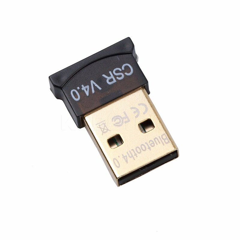 Powstok USB Adattatore Bluetooth V4.0 Dual Mode Wireless Dongle Driver Libero USB2.0/3.0 20m 3Mbps per Finestre 7 8 10 XP Vista