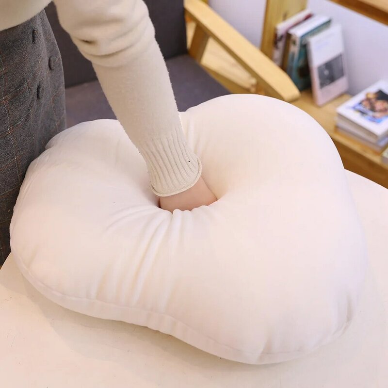 Ovo criativo travesseiro de pelúcia recheado lifelike comida brinquedo de pelúcia gema lance travesseiro almofada crianças brinquedos para casa sofá decoração travesseiro