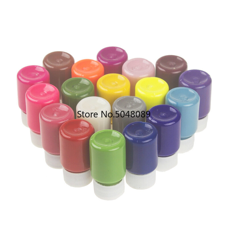 24 colores para elegir 20ml Borde de Cuero cuero aceitado artesanía bricolaje manual de cuero borde herramientas para sellado