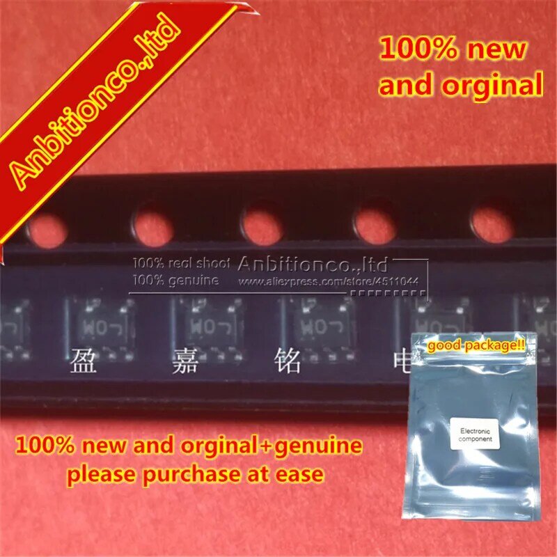10pcs 100% new and orginal M74VHC1G125DFT2G W0 WO SOT-353 Noninverting 3−State Buffer in stock
