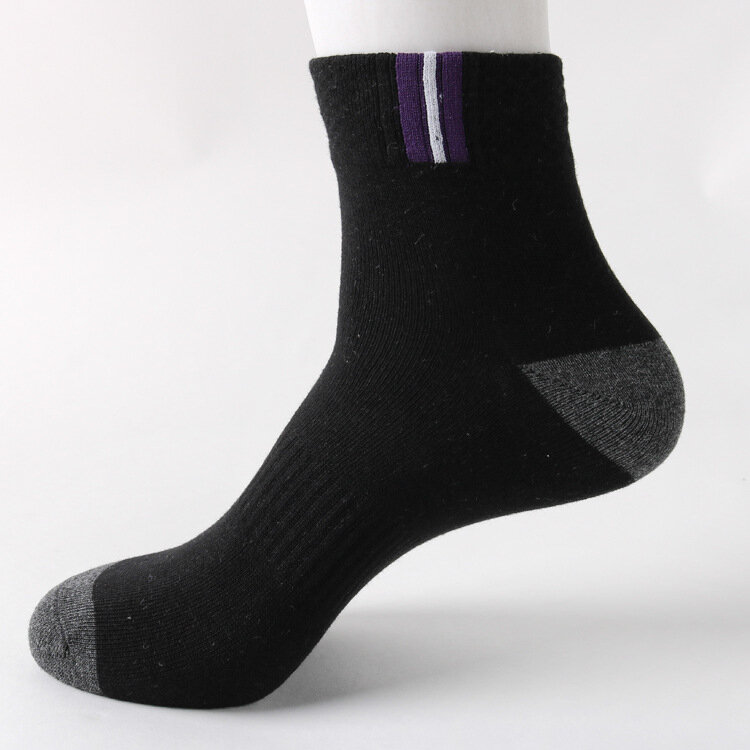 5 Pair New Brand Basic Cotton Men Socks Hollow Breathable Winter Socks High Quality sock for men Calcetines Hombre
