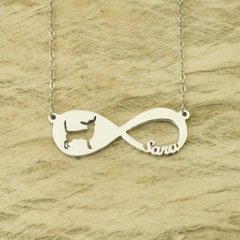 Cadeau de noël personnalisé pour amoureux des chiens, nom d'animal de compagnie, pendentif commémoratif pour Chihuahua