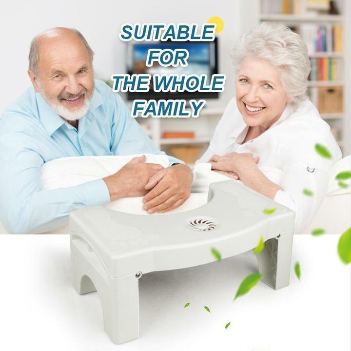 Plastikowy składany stołek składany wielofunkcyjny anty zaparcia podnóżek kucki nocnik stołek wc antypoślizgowy dla dorosłych
