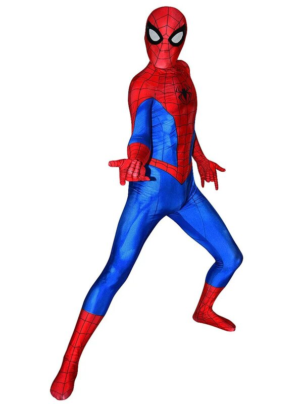 PS4 przebranie na karnawał Halloween Cosplay pająk body darmowa wysyłka