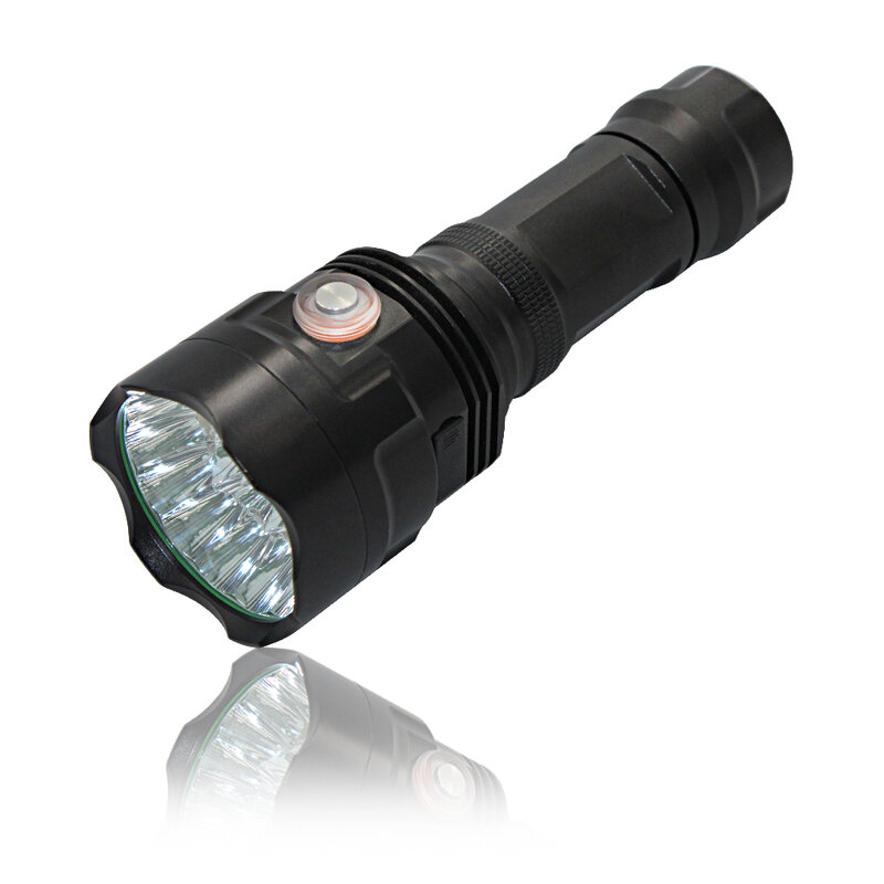USB Rechargeable 18x  XML T6 LED Flashlight 20000LM torch Lamp Powerful lanterna for camping +26650 Battery + Charger