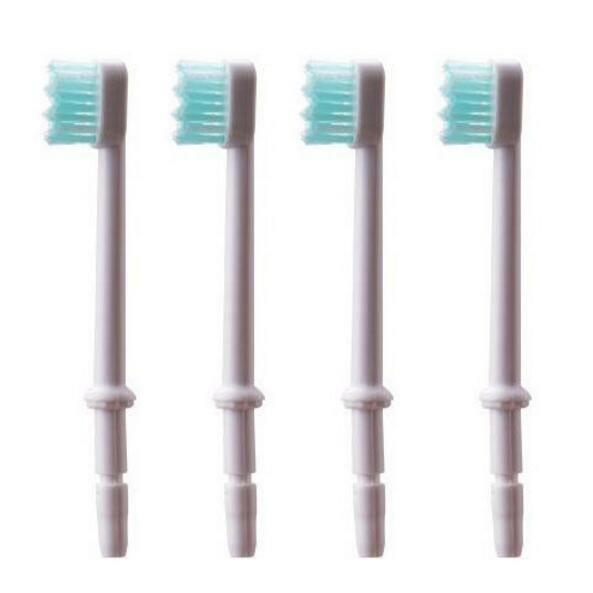 Embout de tête de brosse à dents, pour buse de jet d'eau, irrigateur buccal, accessoire de fil dentaire, embouts de rechange d'hygiène 1 pièce
