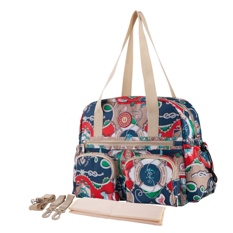 Водонепроницаемая сумка для детских подгузников, многофункциональная сумка для подгузников для мам, сумка для детских подгузников с ремня...