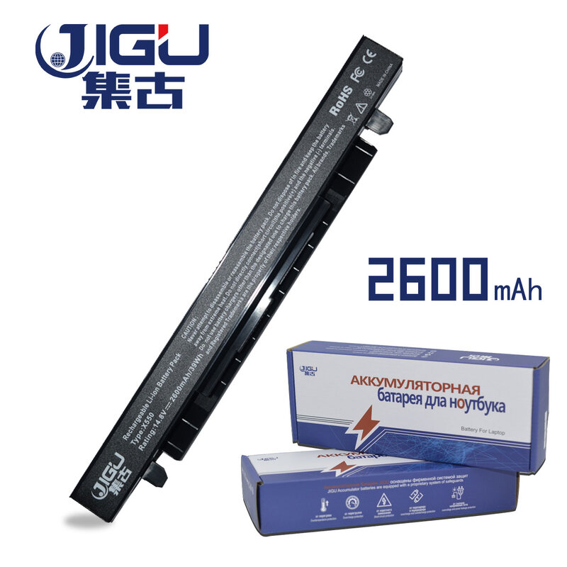 Jigu-batería para Asus A41-X550, batería para Asus A41-X550A, A450, A550, F450, F550, F552, K550, P450, P550, R409, R510, X450, X550, X550C, X550A, X550CA