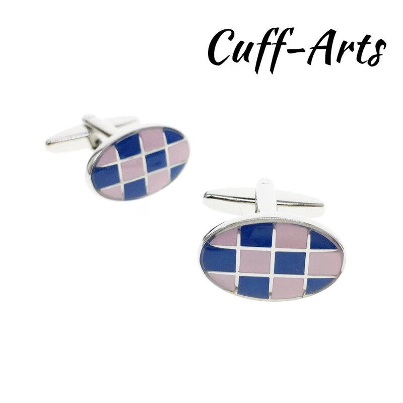 Cufflinks for Men Oval Enamel Cufflinks Mens Cuff Jewelery Mens Gifts Vintage Cufflinks by Cuffarts C10312