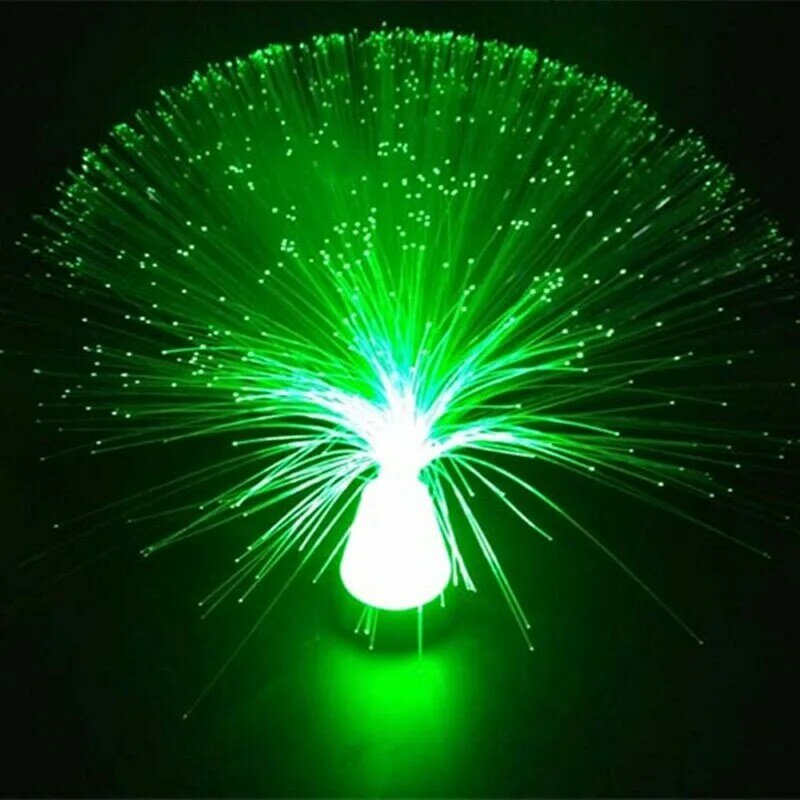 Undefined Novelty Autism Sensory Lamp LED Light In-home Calming Multicolour Fibre Optic Ice Relax Changing New Lighting